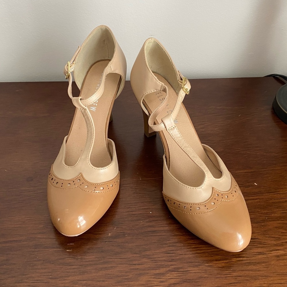 Chelsea Crew vintage style Gatsby heels size 40